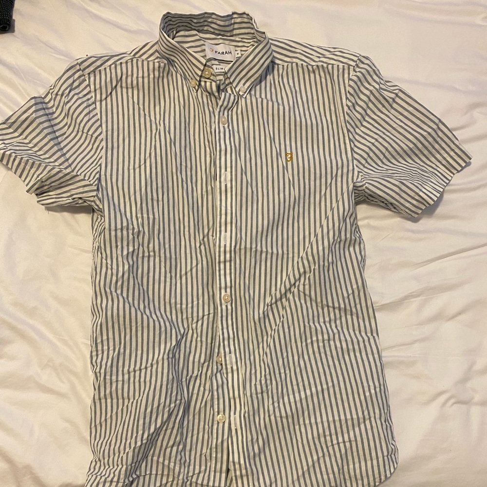 Farah short sleeve button down shirt